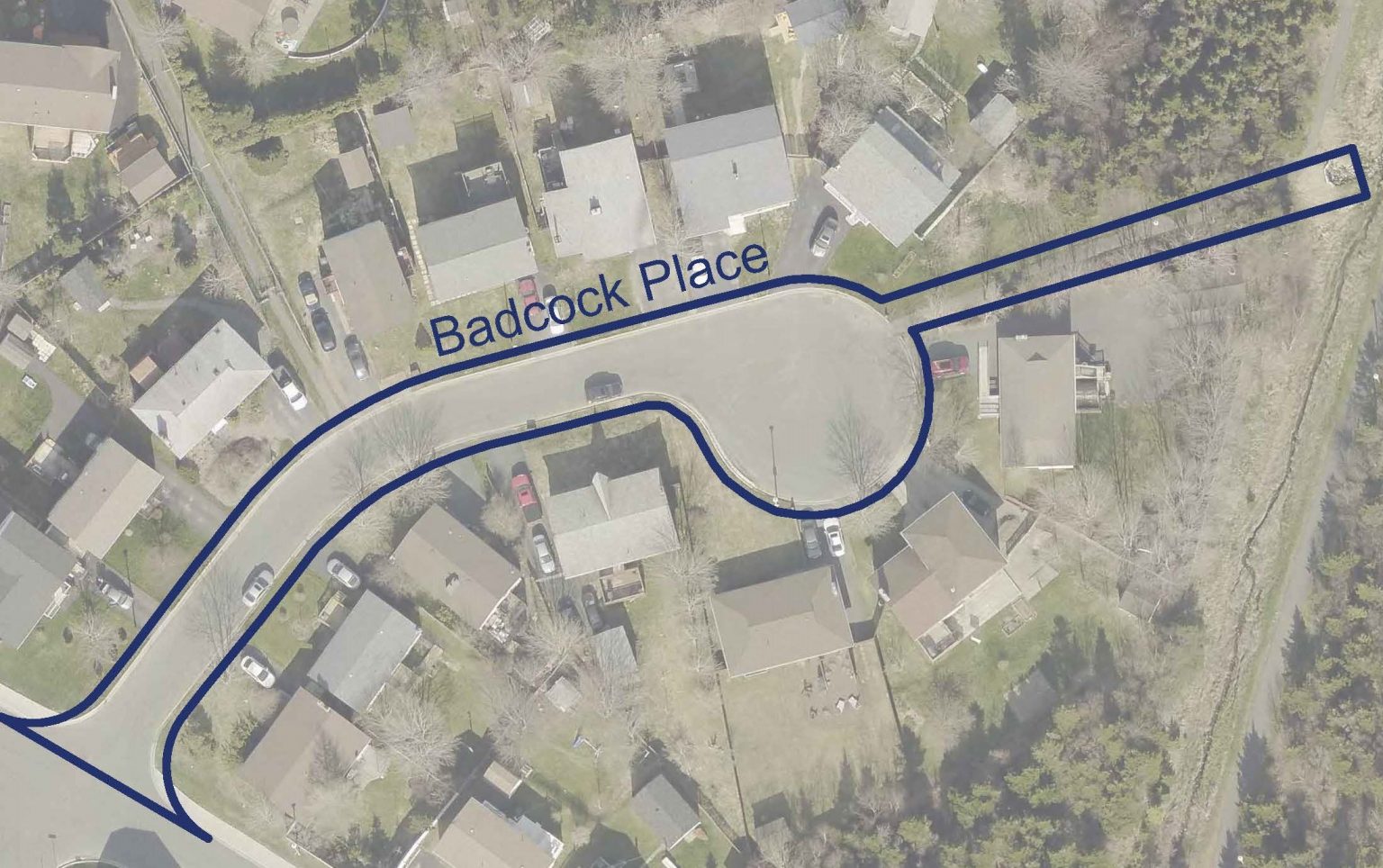 Street Upgrading Badcock Place Mount Pearl